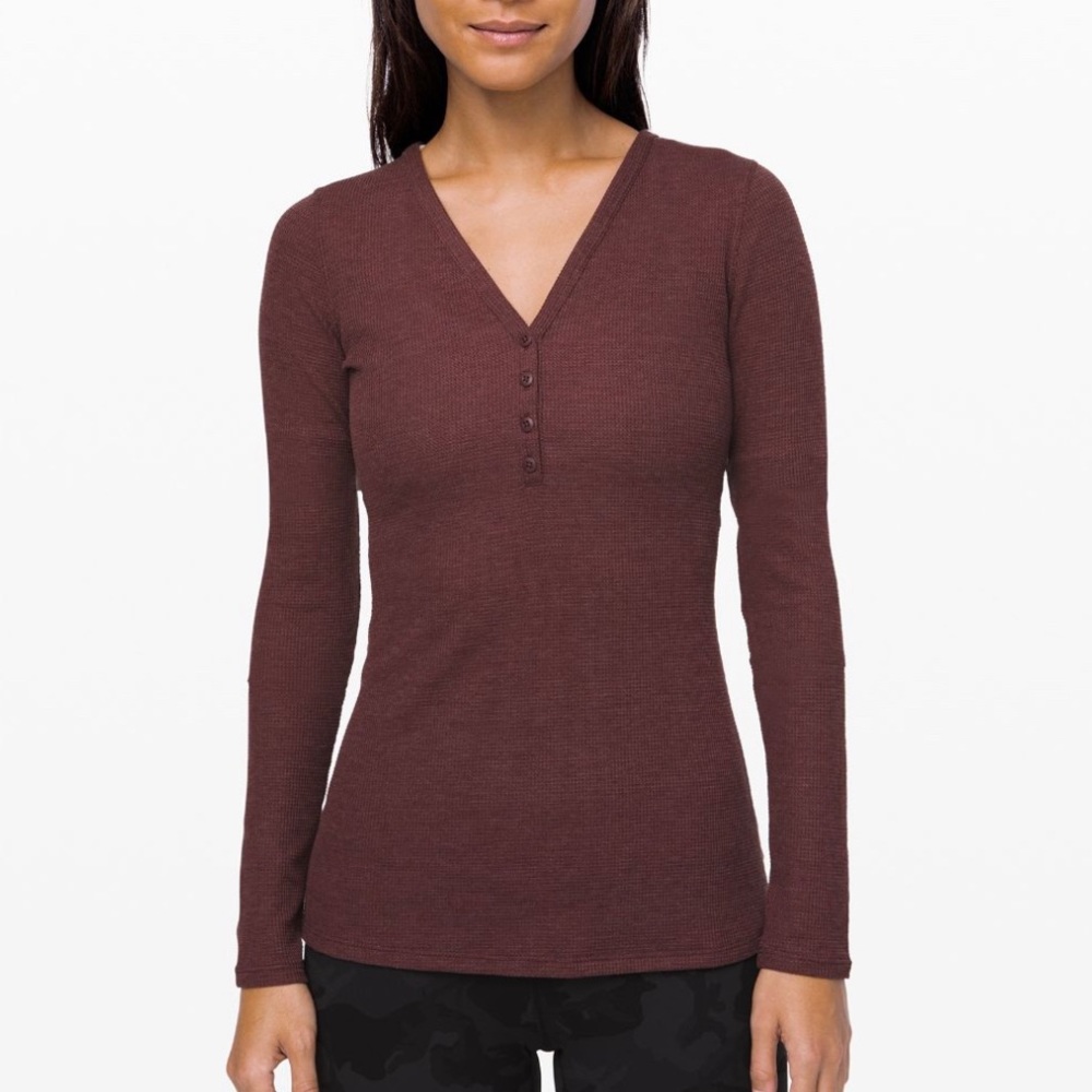 New Lululemon Plum Long Sleeve
